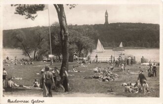 Ansichtskarte "Badewiese Gatow"
