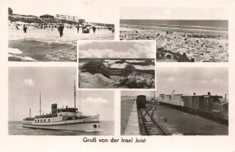 Ansichtskarte "Gruß von der Insel Juist"