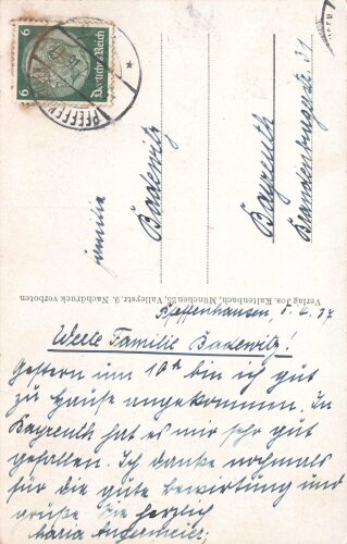 Ansichtskarte "Pfeffenhausen"