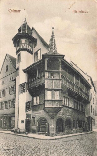 Ansichtskarte "Colmar - Pfisterhaus"