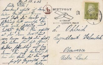 Ansichtskarte "Katzen und Hund"