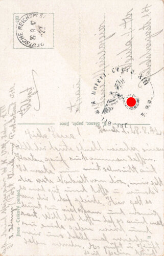 Ansichtskarte "Jince - Celkovy pohled"