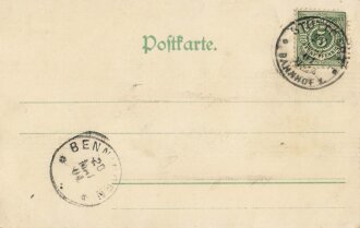 Ansichtskarte "Hagenbeck´s Malabaren-Truppe"