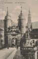 Ansichtskarte "Heidelberg - Die Brückentürme" datiert 1916