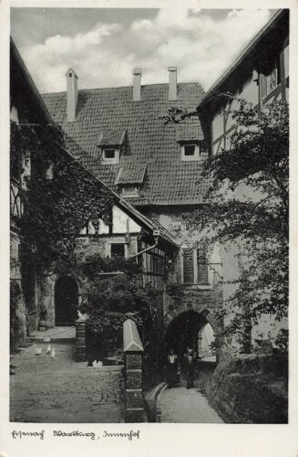 Ansichtskarte Eisenach Wartburg