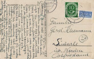 Ansichtskarte "Frankfurt a. M....