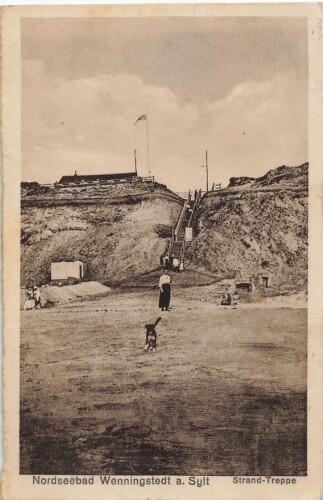 Ansichtskarte "Nordseebad Wenningstedt auf Sylt"