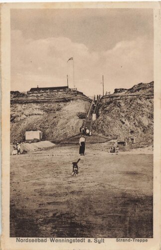 Ansichtskarte "Nordseebad Wenningstedt auf Sylt"