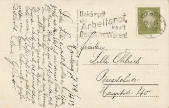 Ansichtskarte "Hamburg - Chilehausspitze"...