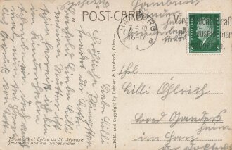 Ansichtskarte "Jerusalem und die Grabeskirche"