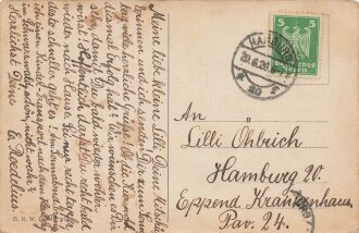 Ansichtskarte "Gefährliches Spiel!"Katzen