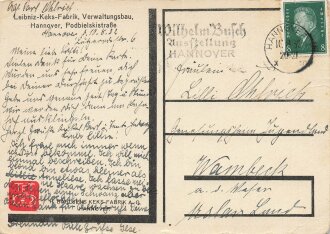 Ansichtskarte "Leibniz-Keks-Fabrik - Verwaltungsbau...