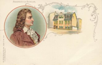 Ansichtskarte "Friedrich von Schiller"