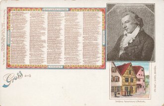Ansichtskarte "Schiller"