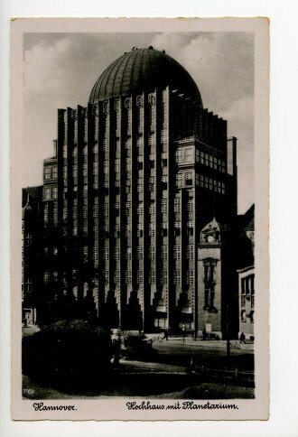 Ansichtskarte "Hannover - Hochaus mit Planetarium"