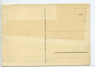 Ansichtskarte "Hamburg - Deichstrassen Flet"
