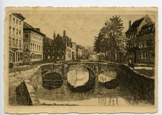 Ansichtskarte "Bruges, Duai des Augustins"