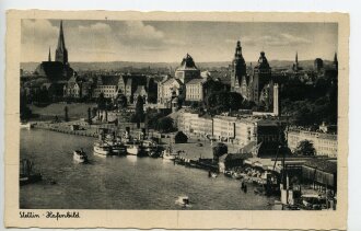 Ansichtskarte "Stettin - Hafenbild"