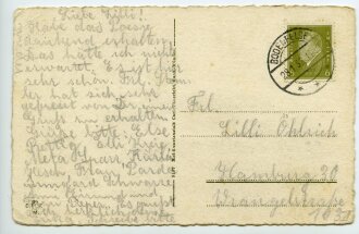 Ansichtskarte "Carlshafen - Die Weser in...