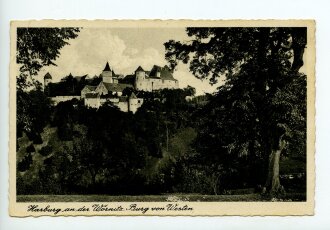 Ansichtskarte "Harburg an der Wörnitz, Burg von...
