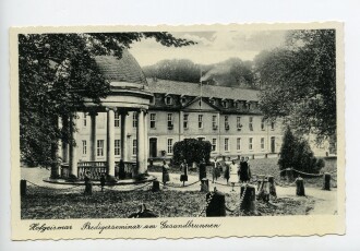 Ansichtskarte "Hofgeismar - Predigerseminar am Gesundbrunnen"