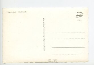 Ansichtskarte "Vilseck / Opf. - Marktplatz"