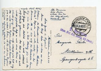 Ansichtskarte "Gruss aus Mühlhausen...