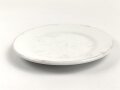 Reichsarbeitsdienst, Kantinenporzellan kleiner Teller, Hersteller Bauscher Weiden 1938, Durchmesser 18cm, gebraucht
