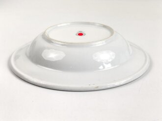 Deutsche Arbeitsfront, Kantinenporzellan Suppenteller, Hersteller TK Thun, Durchmesser 24cm, gebraucht