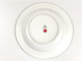 Deutsche Arbeitsfront, Kantinenporzellan Suppenteller, Hersteller R.C. Rosenthal, Durchmesser 24cm, gebraucht