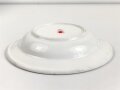 Deutsche Arbeitsfront, Kantinenporzellan Suppenteller, Hersteller R.C. Rosenthal, Durchmesser 24cm, gebraucht