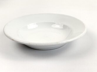 Luftwaffe, Kantinenporzellan Suppenteller, Hersteller Bauscher Weiden, Durchmesser 23cm, gebraucht