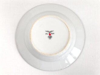 Luftwaffe, Kantinenporzellan Suppenteller, Hersteller Bauscher Weiden, Durchmesser 23cm, gebraucht