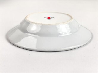 Luftwaffe, Kantinenporzellan Suppenteller, Hersteller Bauscher Weiden, Durchmesser 23cm, gebraucht