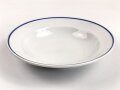 Deutsche Arbeitsfront, Kantinenporzellan Suppenteller, Hersteller R.C. Rosenthal, Durchmesser 23,5cm, gebraucht