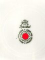 Deutsche Arbeitsfront, Kantinenporzellan Suppenteller, Hersteller R.C. Rosenthal, Durchmesser 23,5cm, gebraucht