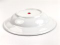 Deutsche Arbeitsfront, Kantinenporzellan Suppenteller, Hersteller R.C. Rosenthal, Durchmesser 23,5cm, gebraucht