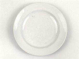 Deutsche Arbeitsfront, Kantinenporzellan Teller, Hersteller TK Thum, Durchmesser 24cm, gebraucht