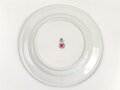 Deutsche Arbeitsfront, Kantinenporzellan Teller, Hersteller TK Thum, Durchmesser 24cm, gebraucht