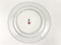 Deutsche Arbeitsfront, Kantinenporzellan Teller, Hersteller R.C. Rosenthal, Durchmesser 23,5cm, gebraucht