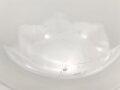 Deutsche Arbeitsfront, Kantinenporzellan Teller, Hersteller Hutschenreuther Selb Bavaria Germany, Durchmesser 23,5cm, gebraucht, Randschaden
