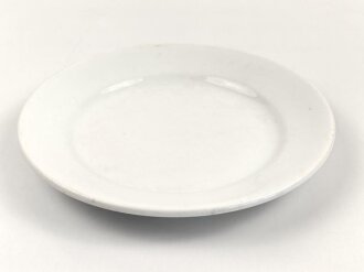 Heer, Kantinenporzellan Teller, Hersteller K&A Krautheim Selb Bavaria Germany 1938, Durchmesser 23cm, gebraucht