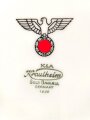 Heer, Kantinenporzellan Teller, Hersteller K&A Krautheim Selb Bavaria Germany 1938, Durchmesser 23cm, gebraucht