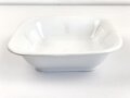 Reichsarbeitsdienst, Kantinenporzellan große, eckige Schale, Kantenlänge 28cm, Hersteller H&G Selb Bavaria Germany Heinrich. Gebraucht