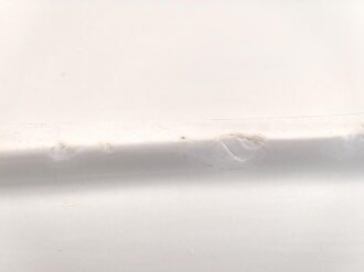 Luftwaffe, Kantinenporzellan große, eckige Schale, Kantenlänge 26cm, Hersteller Bauscher Weiden 1938. Gebraucht