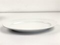 Heer, Kantinenporzellan große Vorlegeplatte, Gesamtlänge 42cm, Hersteller H&C Selb Bavaria Heinrich & Co 1938, Gebraucht