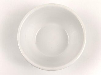 Kantinenporzellan tiefe Schale, Durchmesser 21cm, Hersteller Hutschenreuther Selb Bavaria 1940. Gebraucht