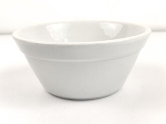 Kantinenporzellan tiefe Schale, Durchmesser 21cm, Hersteller Hutschenreuther Selb Bavaria 1940. Gebraucht