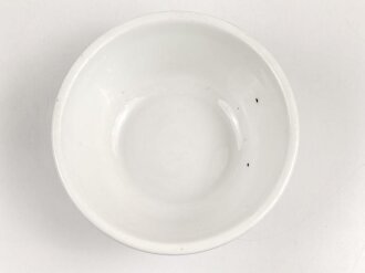 Luftwaffe, Kantinenporzellan tiefe Schale, Durchmesser 21cm, Hersteller CM Hutschenreuther Hohenberg Germany 1939. Gebraucht
