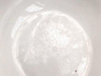 Deutsche Arbeitsfront, Kantinenporzellan Schale, Durchmesser 21cm, Hersteller Hutschenreuther Selb LHS Bavaria Germany. Gebraucht